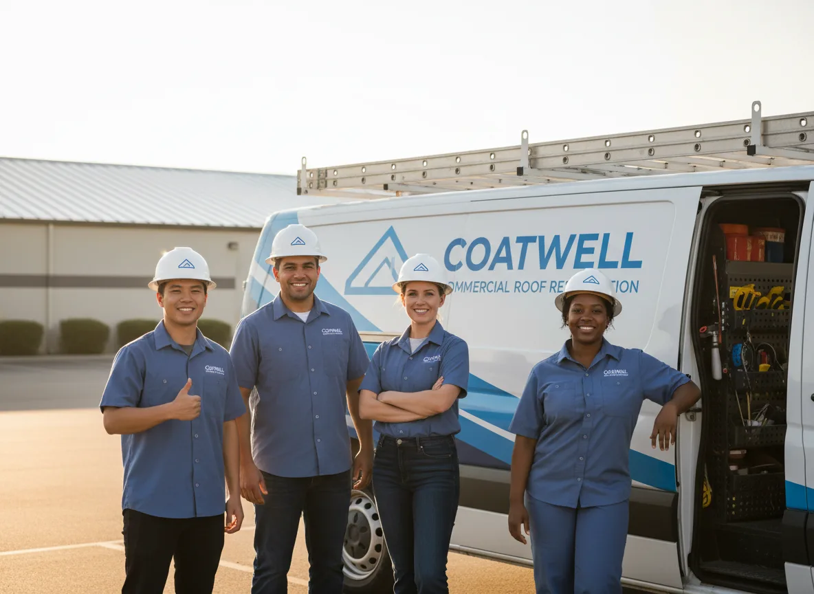 Commercial roof coating company in Tinley Park, IL